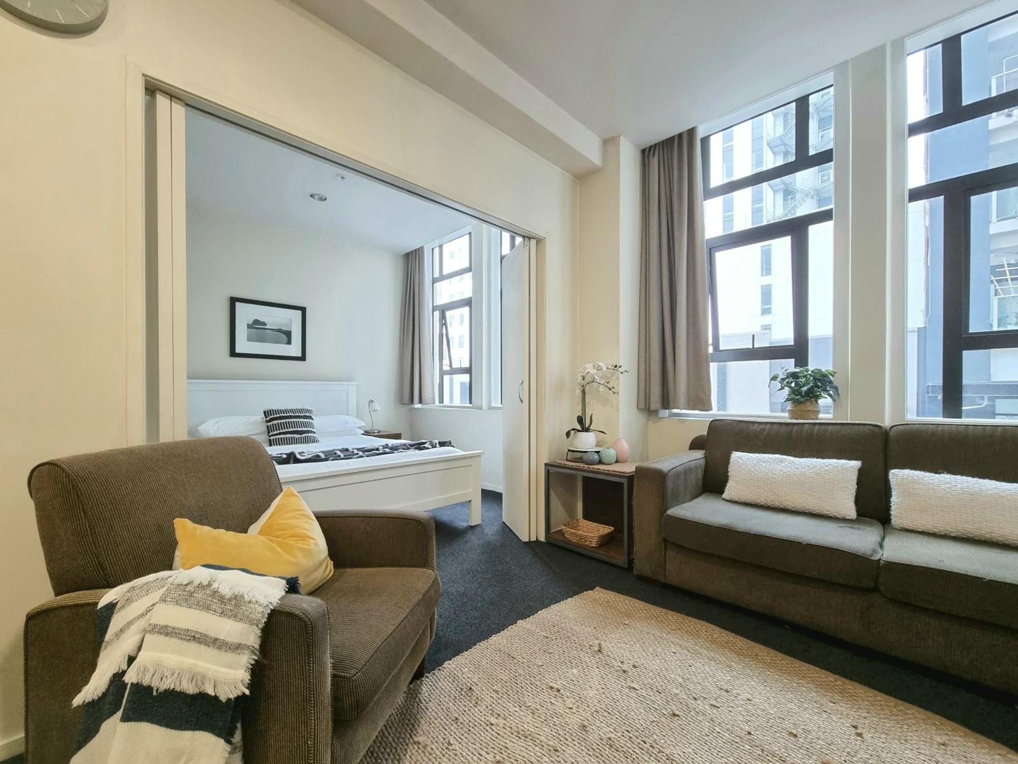 Independent Boutique Apartments on Queen Auckland Chambre photo