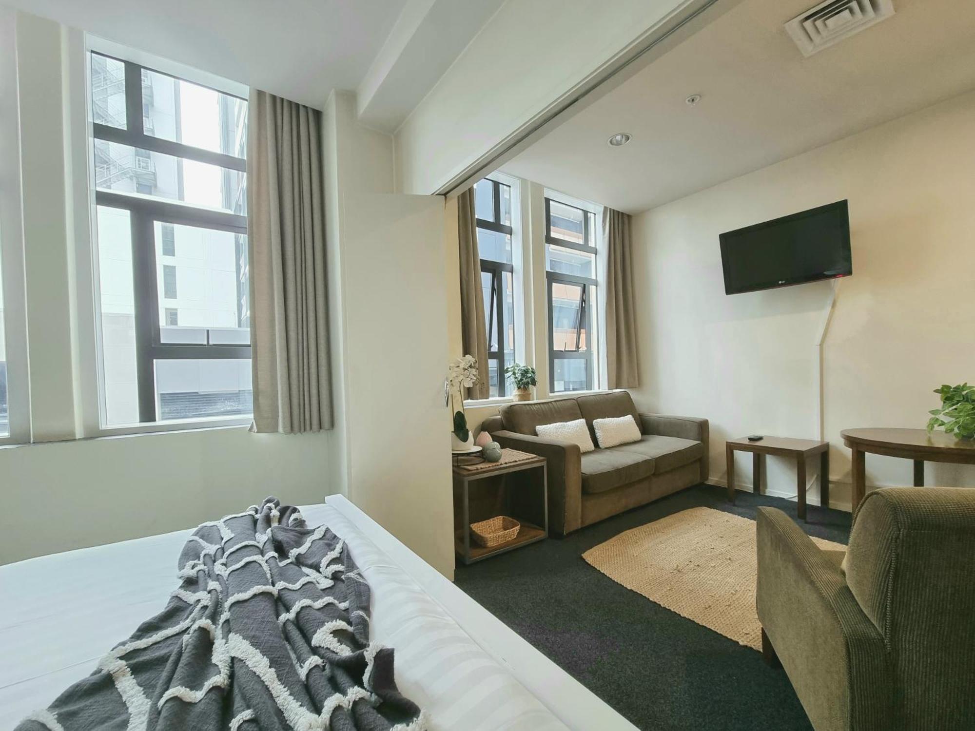 Independent Boutique Apartments on Queen Auckland Chambre photo